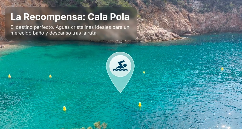 senderismo de Tosa de Mar a cala Pola - senderismo La Costa Brava senderismo de Tosa de Mar a cala Pola - senderismo La Costa Brava
