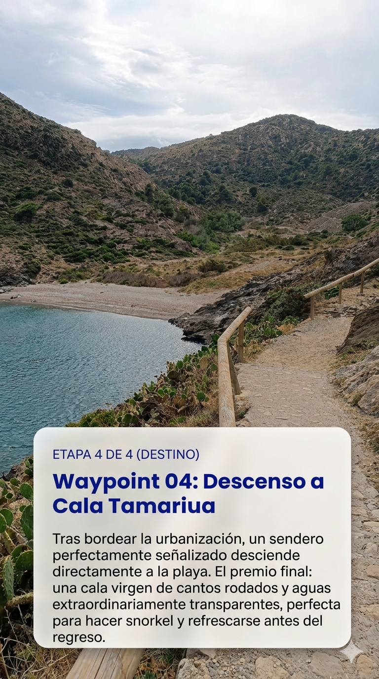 senderismo Port de la Selva a Cala Tamariua