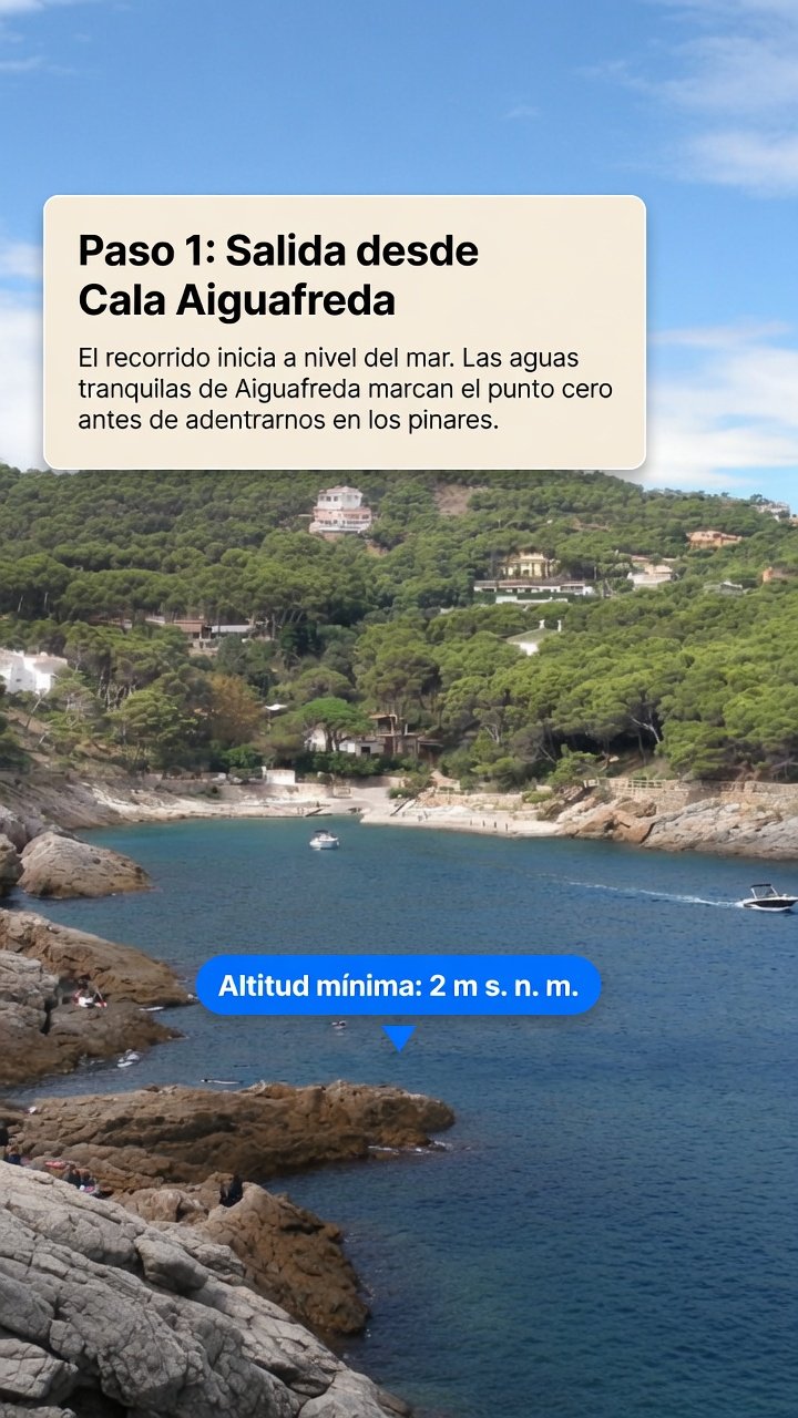 Cala Aiguafreda a cala Sa Tuna - Begur
