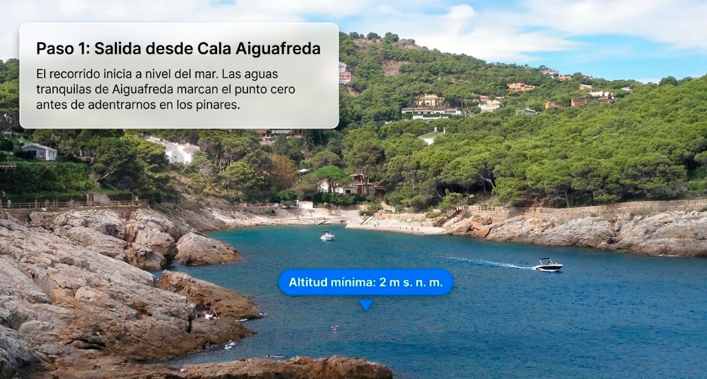 Cala Aiguafreda a cala Sa Tuna - Begur